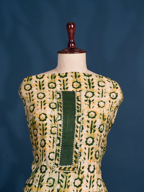 KcPc New Cotton Batik Print style With Causal Wear Suit SJB