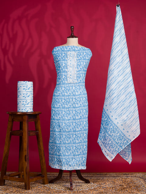 KcPc Latest New Cotton Batik Print style With Causal Wear Suit SJB