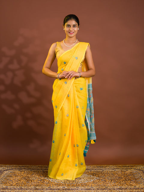 By Kalamkari  Saree With Casual/ Festive Wear