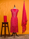 KcPc New Art Silk Bandhani Style with Cutdana Work Suit RSAF