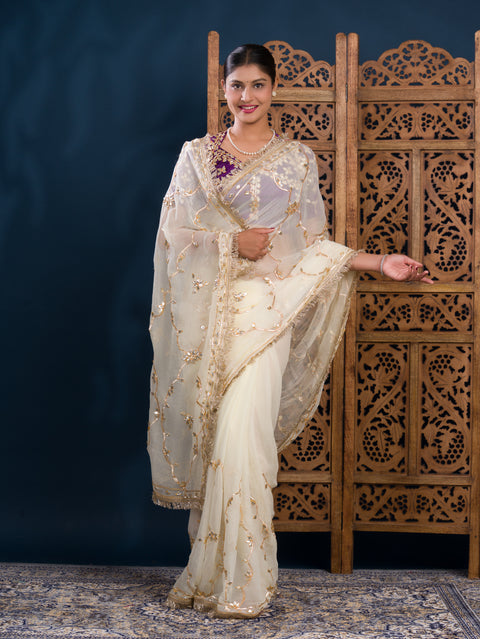 By Traditional  Saree