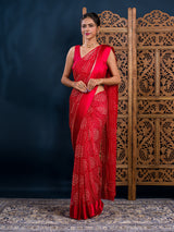 By Bandhani Saree With Casual Wear