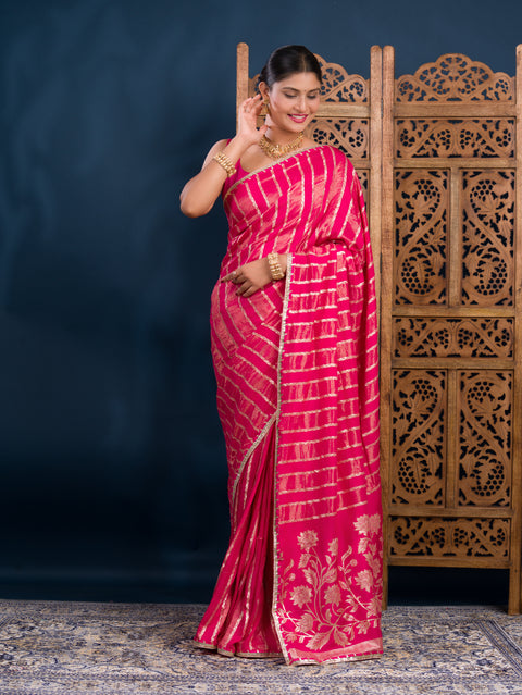 By Banarasi Saree With Festive Wear