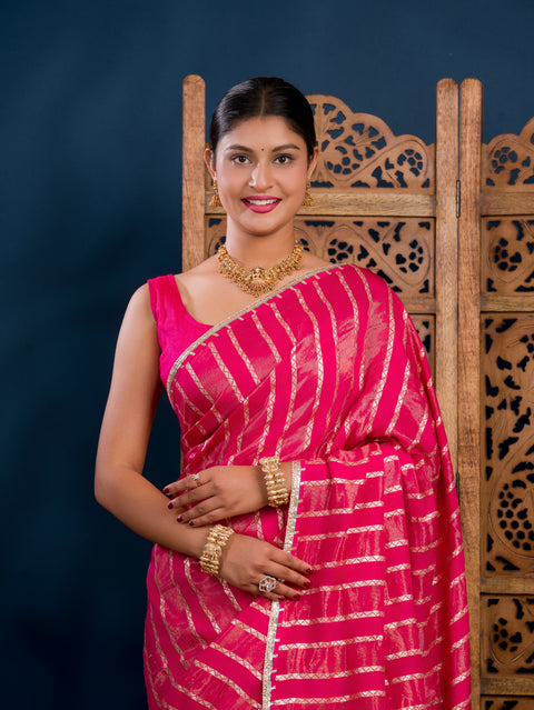 By Banarasi Saree With Festive Wear