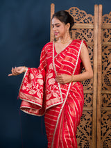 By Banarasi Saree With Festive Wear
