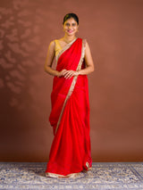 By Karwachauth SareeWith Party Wear