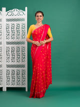 By Bandhani Saree With Casual Wear