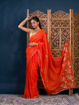 By Designer Saree With Wedding Wear