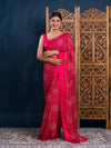 By Bandhani Saree With Casual Wear