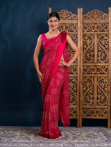By Bandhani Saree With Casual Wear