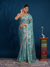 By New Launch Cotton Silk Leheriya Style with Gotapatti Work Saree