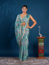 By New Launch Cotton Silk Leheriya Style with Gotapatti Work Saree