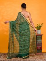By Bandhani Saree With Casual wear