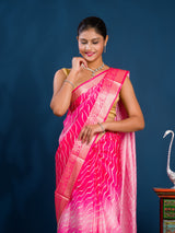 By New Dola Silk Bollywood Style With Zari border Saree
