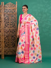 By New Dola Silk Bollywood Style With Zari border Saree