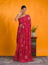 By Bandhani Saree With Casual Wear