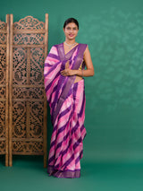 KcPc New Latest Cotton silk Printed Style With Zari Border Saree GAN