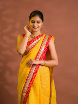 By Banarasi Saree WithFestive Wear
