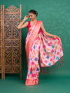 By New Dola Silk Bollywood Style With Zari border Saree