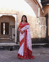 Buy Bandhani Style Saree Festive WearKcPc