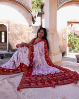 Buy Bandhani Style Saree Festive WearKcPc