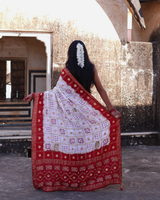 Buy Bandhani Style Saree Festive WearKcPc