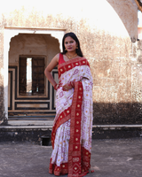 Buy Bandhani Style Saree Festive WearKcPc