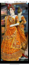  By Rajasthani Kota Doria Patola Lehenga Gotapatti Work 