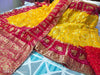 Latest Ghatchola Bandhani Rajasthani Lahanga With Bandhej Dupatta Nr Kml Green Red Lehenga