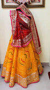 KcPc Special Pure Kota Doria Bandhej Gottapatti Lehenga KML
