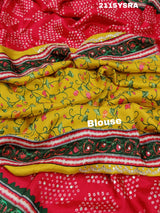 Aari tari Piten Work saree