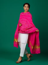 Kcpc New Cotton fabric Bandhani Style With Casual Wear Dupatta RAY