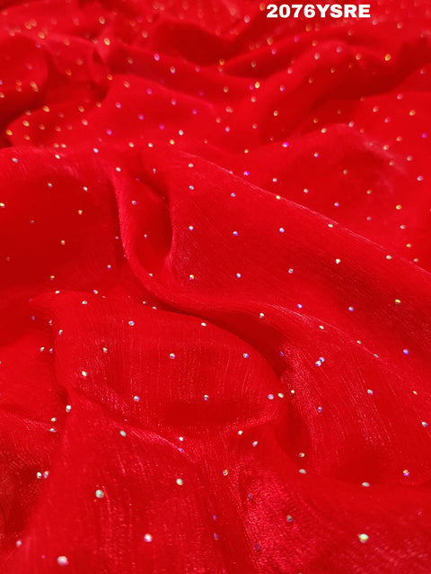 KcPc New Pure Satin Silk Bridal Style With Gotapatti Work Saree MK