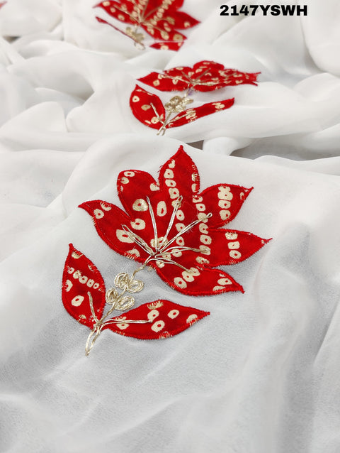 Buy Latest Faag Special Pitan Gotapatti Work Saree KcPc