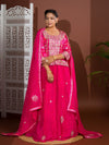 KcPc New Gaji Silk Bandhani Style With Gotapatti Work indo western Dress SATIS