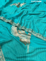 KcPc New Special Upada Silk Bandhani With Banarasi weaving Work Saree VIM