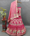 KcPc Beautiful Upada Silk Banarasi Style Handwork Gotapatti Lehenga RTK