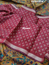 Cotton Silk Printed Style Saree 