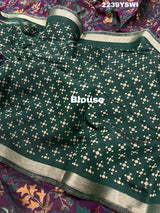 KcPc New Special Cotton Silk Printed Style Saree STR