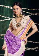 Cotton Silk Printed Bollywood Style Saree