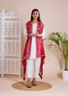KcPc New Georgette Bandhani Shrug Dupatta