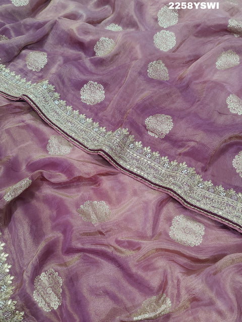 KcPc Latest Banarasi Silk Bollywood Style With Sequence Gotapatti work Saree PAl
