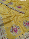 KcPc New Special Chinon Silk Designer Style With embroidery Gotapatti Work Saree PAL