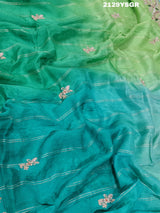 KcPc New Lounch H O Silk Double Shade Style Cutdana Work Saree PLK