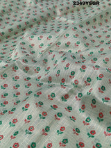 KcPc New Latest Cotton silk Printed Style Casual Wear Saree KB