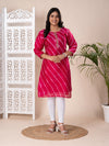 KcPc New Launch Jaipuri Designer Chinon Lehriya Style Kurti KML