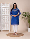 KcPc New Arrival JaipuriGeorgette Leheriya Style With Gotapatti Work Kurti KML