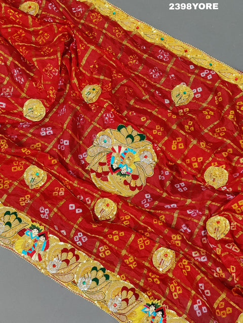 KcPc New Lounching Art Silk Marwadi Style Traditional Wear Odhna