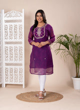 KcPc Latest New Arrival Jaipuri Traditional Marwadi Leheriya Gotapatti Handwork Long Straight KurtiKML
