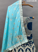 KcPc New Launch Upada Silk Banarasi Style Handwork Gotapatti Lehenga RTK